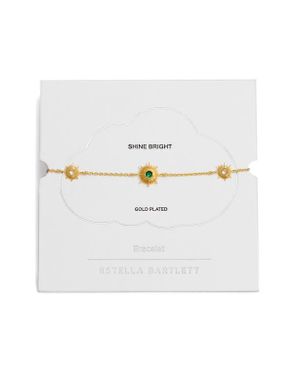 Estella Bartlett Sunburst Bracelet - White