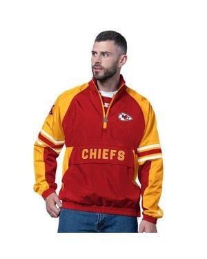 Starter Kansas City Chiefs Prospect Half-Zip Pullover - Red
