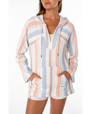 Roxy Wild & Free Stripe Shorts - White