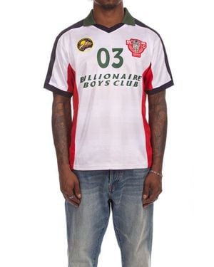 BBCICECREAM Midi Graphic Polo - White