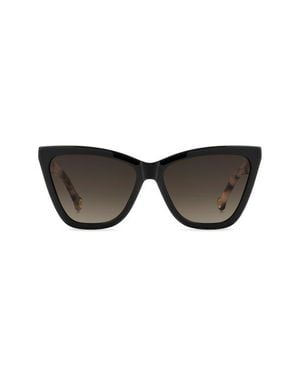 Carolina Herrera 59Mm Gradient Cat Eye Sunglasses - Black