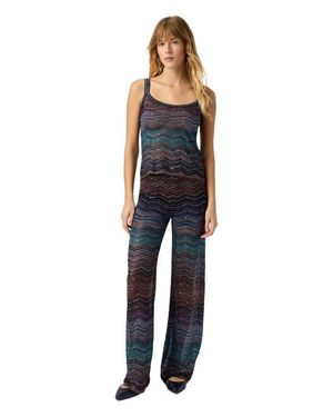 Missoni Sleeveless Crew-Neck Top - Blue