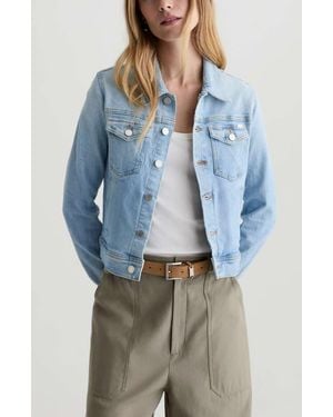 AG Jeans Robyn Stretch Denim Jacket - Blue