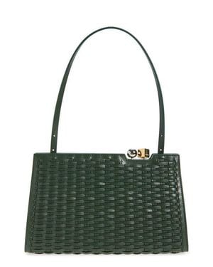 Jacquemus La Pochette Salon Leather Handbag - Green
