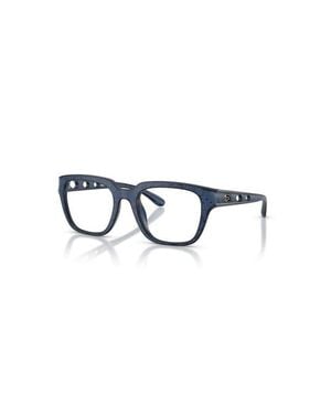 DIESEL 52Mm Square Optical Glasses - Blue