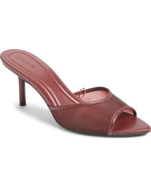 Open Edit Micah Heeled Sandal - Red