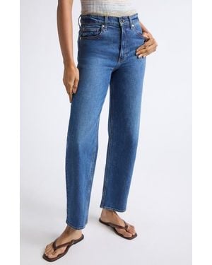 Veronica Beard Harley Arc Leg Jeans - Blue