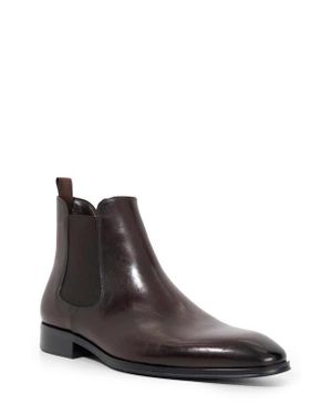 Dune Matchin Plain Toe Chelsea Boot - Brown