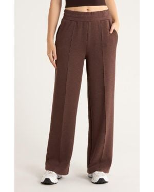 Varley The Wide Leg 30-Inch Pants - Brown