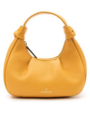 La Portegna Anita Hobo Bag - Yellow