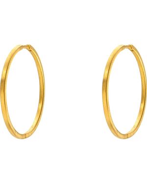 DARIUS Fairy Hoop Earrings - Metallic