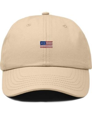 Alix Usa Flag Dad Cap - Natural