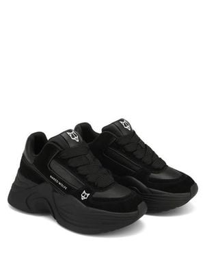 Naked Wolfe Temple Leather Sneaker - Black
