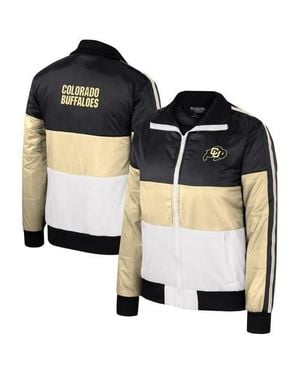 The Wild Collective Colorado Buffaloes Color-Block Puffer Full-Zip Jacket - Black