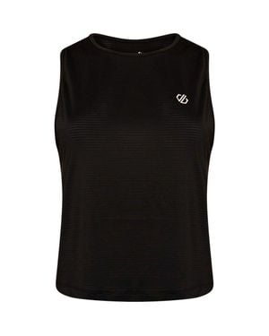 Dare 2b Cropped Sleeveless Crop Top - Black