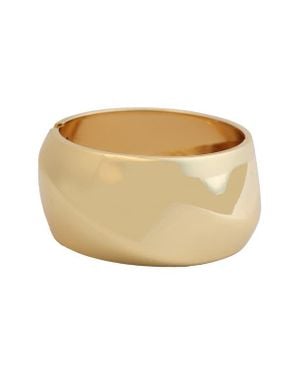 Panacea Domed Hinge Bangle - Natural