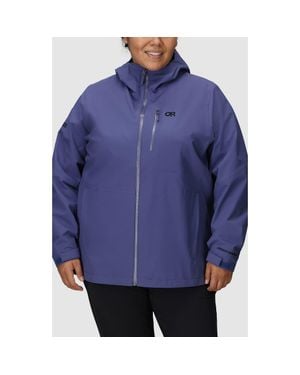 Outdoor Research Aspire Ii Gore-Tex Waterproof Jacket - Blue
