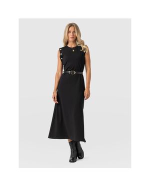 Saint + Sofia Rowan Dress - Black