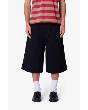 MNML Ultra Baggy Paneled Chino Shorts - Blue
