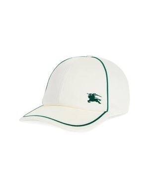 Burberry Ekd Embroidered Adjustable Baseball Cap - White
