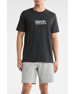Roark Plant Medicine Cotton Graphic T-Shirt - Black