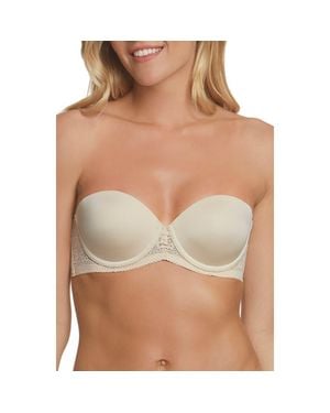 Dominique Intimates Tessa Lace Convertible Strapless Bra With Spacer Cups - Green
