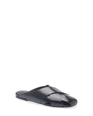 Proenza Schouler Slant Crossover Mule - Gray