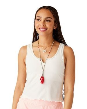 Carve Designs Vida Notchneck Tankini - White