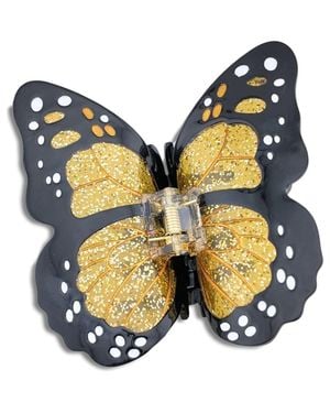 Solar Eclipse Monarch Hair Claw Clip - Yellow