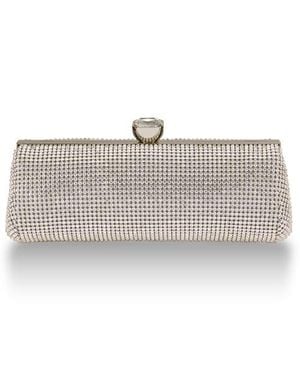 Whiting & Davis Grace Crystal Top - Metallic