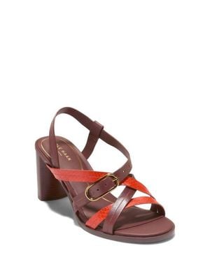 Cole Haan Dillon Slingback Sandal - Red