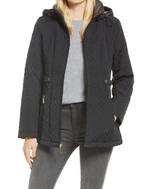 Gallery Quilted Jacket - Black
