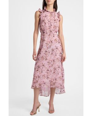 Santorelli Sasha High-Low Dress - Pink