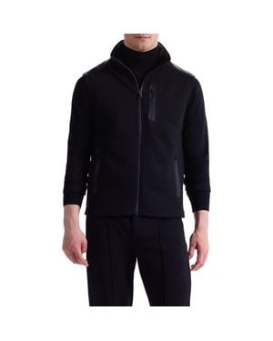 Bugatchi Soft Touch Performance Knit Vest - Black