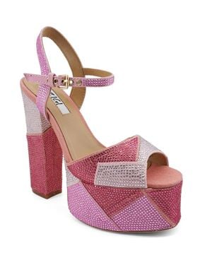 Zigi Antonia Ankle Strap Platform Sandal - Pink