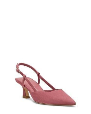Stuart Weitzman Vinnie 50 Slingback Pump - Pink