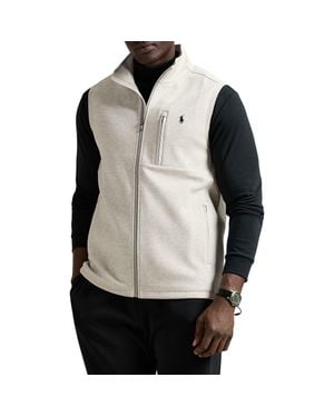 Polo Ralph Lauren Big & Tall Double-Knit Tech Vest - Black
