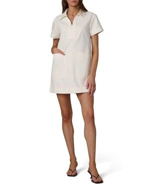 Joe's Jeans The Lillian Short Sleeve Denim Dress - White