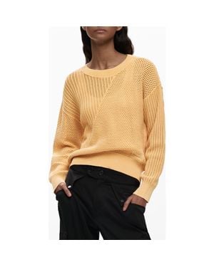 Desigual Fine Gauge Crewneck Sweater - Black