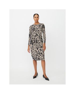 Masai Printed Tunic Dress - White