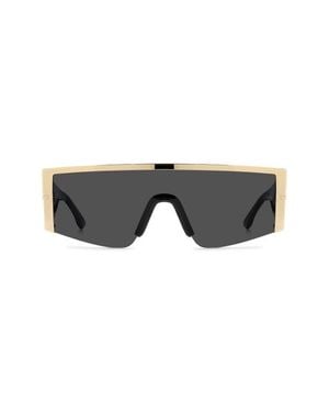Victoria Beckham Vb 7015/S 99Mm Oversize Shield Sunglasses - Gray
