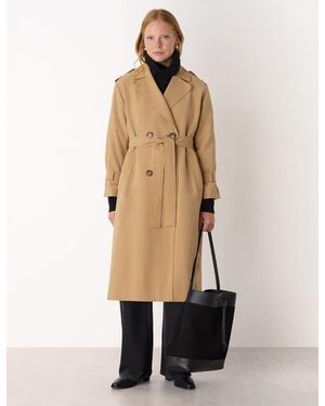 Whistles Riley Trench Coat - Natural