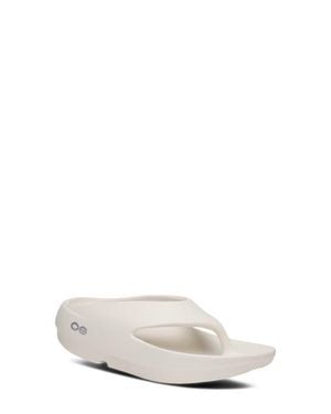 OOFOS Gender Inclusive Ooriginal Flip Flop - White