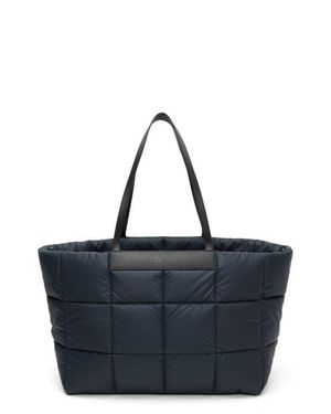 VEE COLLECTIVE Large Porter Marché Quilted Recycled Nylon Tote - Blue