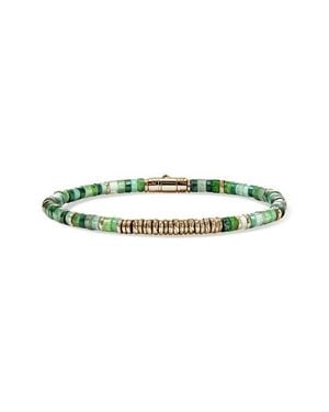 John Hardy Heishi Bracelet, Hardstones - Green