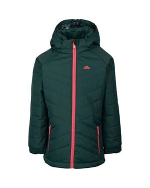 Trespass Childrens/Kids Andee Quilted Casual Jacket - Green