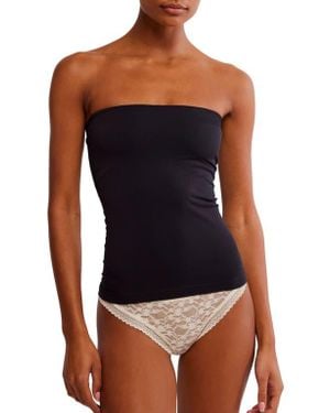 Free People Intimately Fp Carrie Tube Top - Black