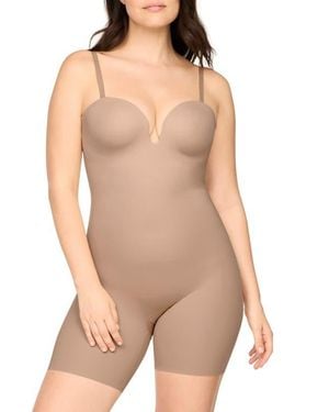 Spanx Convertible Mid-Thigh Bodysuit - Natural