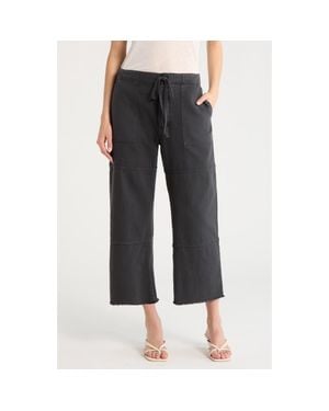 RE/DONE Drawstring Beach Pants - Black