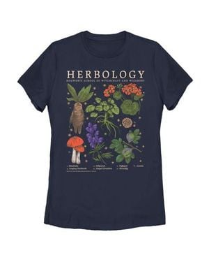 Harry Potter Hogwarts Herbology Graphic T-Shirt - Blue